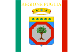 flag of Apulia - italy