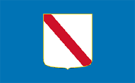 flag of Campania - italy