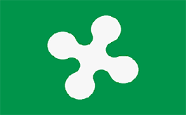 flag of Lombardy - italy