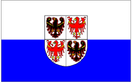 flag of Trentino-South Tyrol - italy