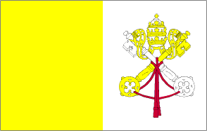 flag of Vatican - italy